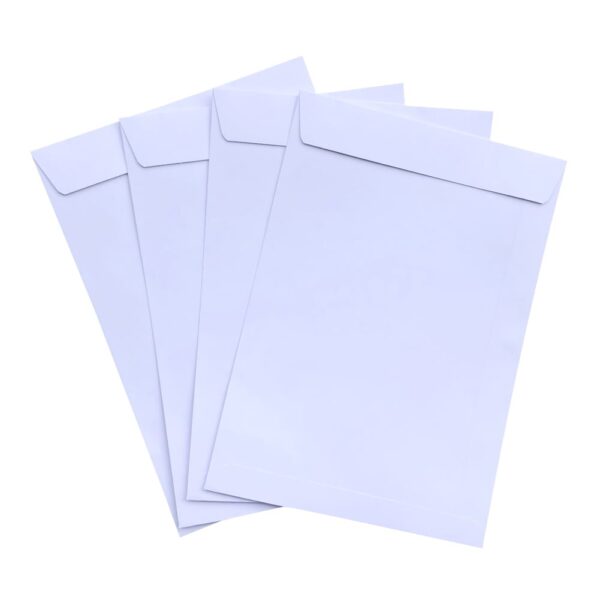 White envelope C5