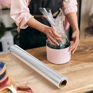 Clear Bopp Cellophane Roll 500mm x 200m 30UM